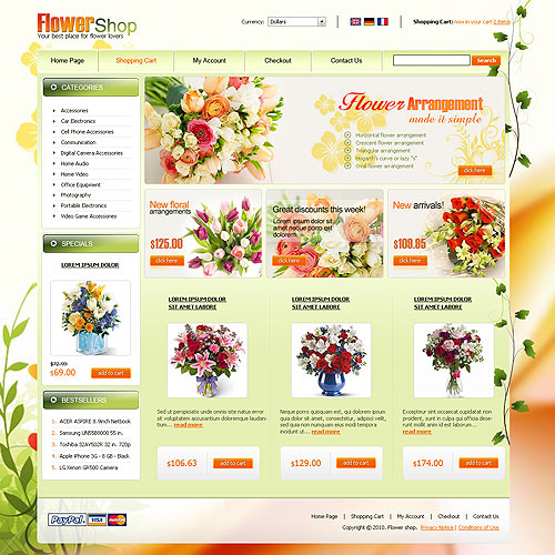 Đồ án quản lý website bán hoa