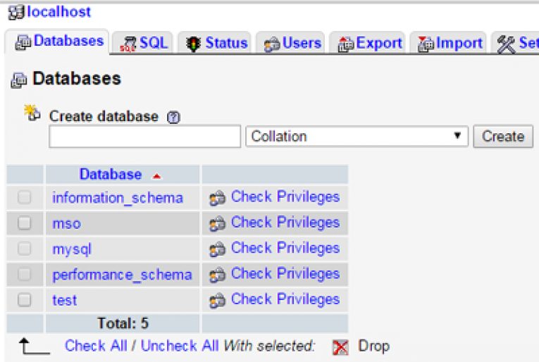 quan ly cac csdl trong mysql